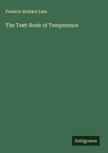 The Text-Book of Temperance