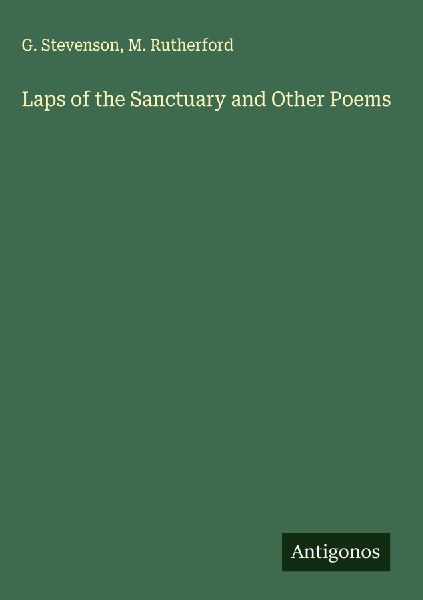 Laps of the Sanctuary and Other Poems