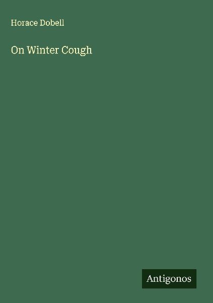 On Winter Cough