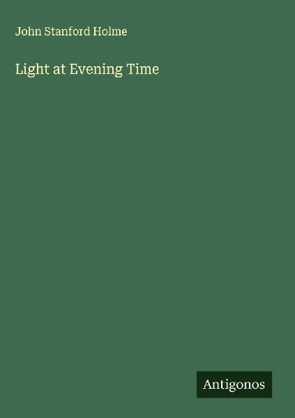 Light at Evening Time