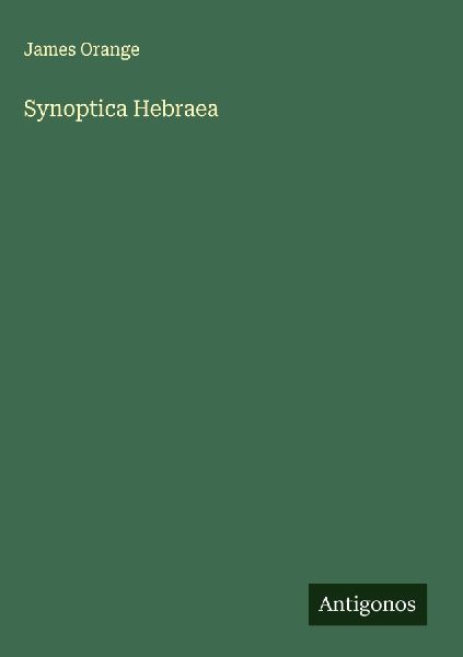 Synoptica Hebraea