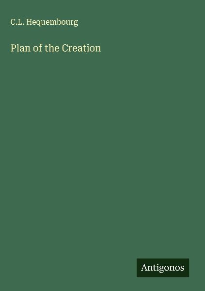 Plan of the Creation