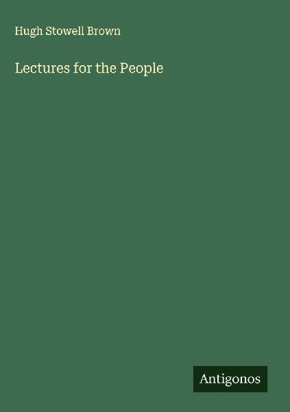 Lectures for the People