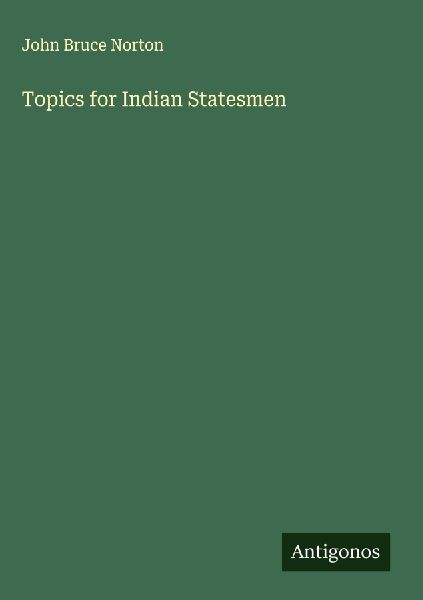 Topics for Indian Statesmen