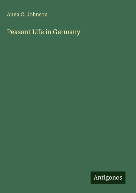 Peasant Life in Germany