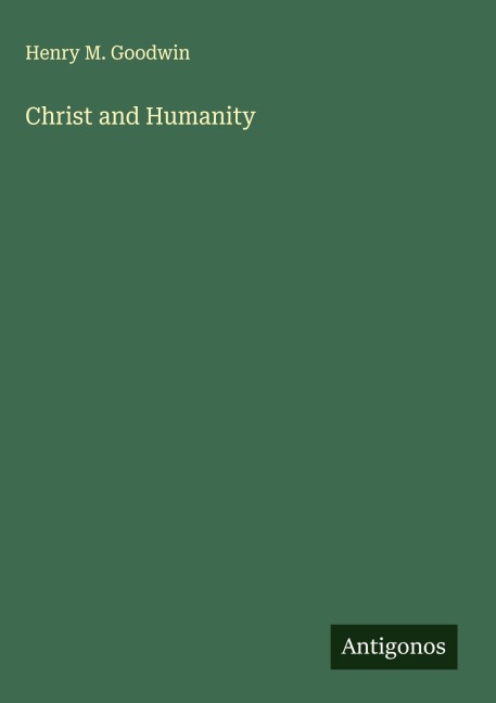 Christ and Humanity
