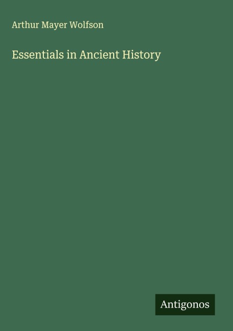 Essentials in Ancient History