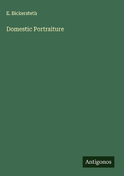 Domestic Portraiture