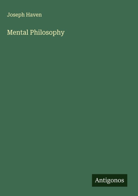 Mental Philosophy