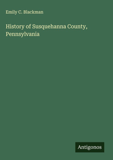 History of Susquehanna County, Pennsylvania