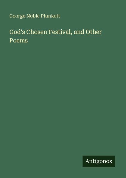 Gods Chosen Festival, and Other Poems