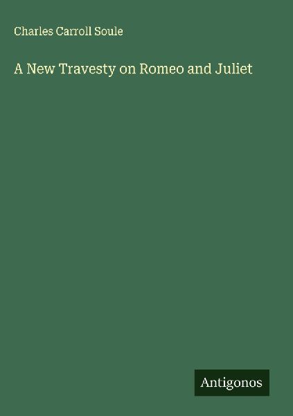 A New Travesty on Romeo and Juliet