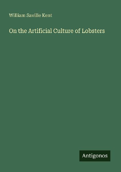 On the Artificial Culture of Lobsters