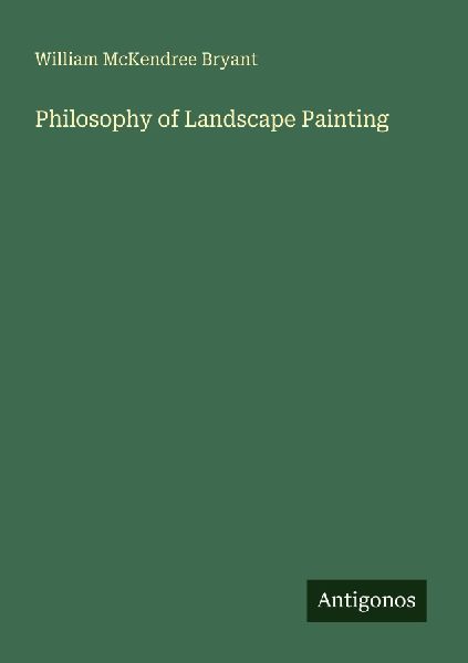 Philosophy of Landscape Painting