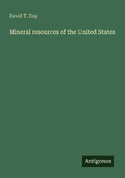 Mineral resources of the United States