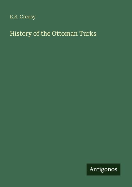 History of the Ottoman Turks