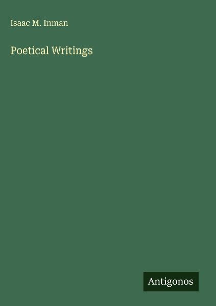 Poetical Writings
