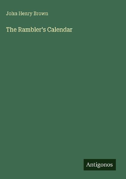 The Ramblers Calendar