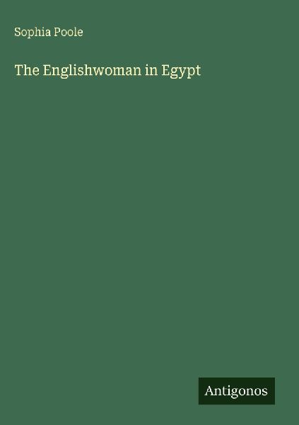 The Englishwoman in Egypt