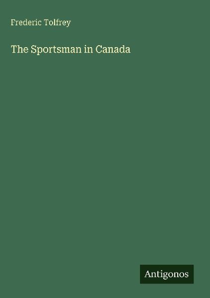 The Sportsman in Canada