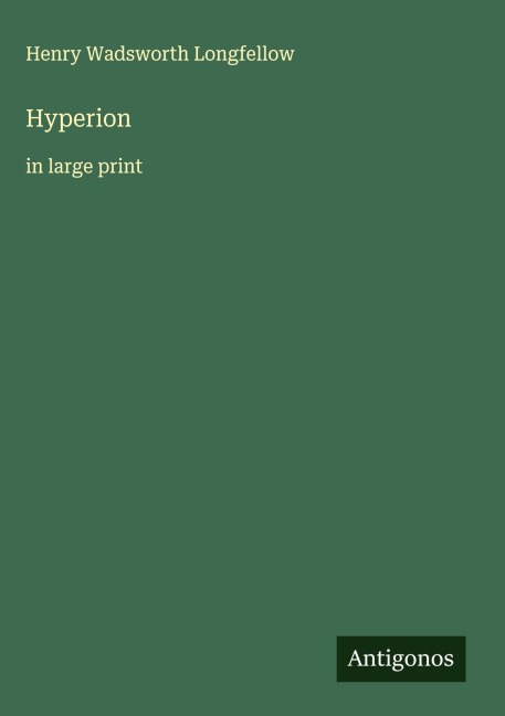 Hyperion: in large print
