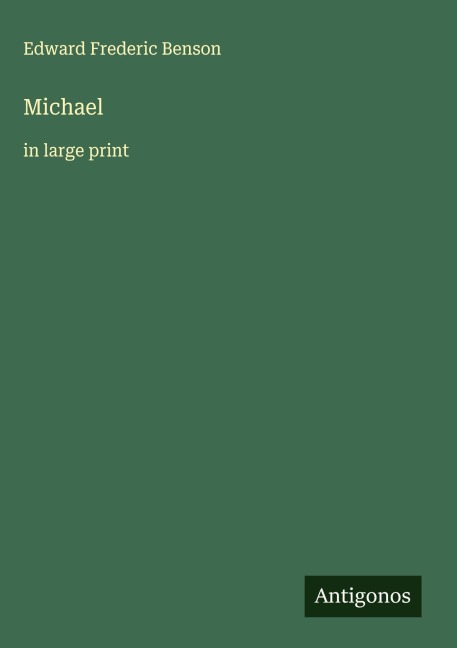 Michael: in large print