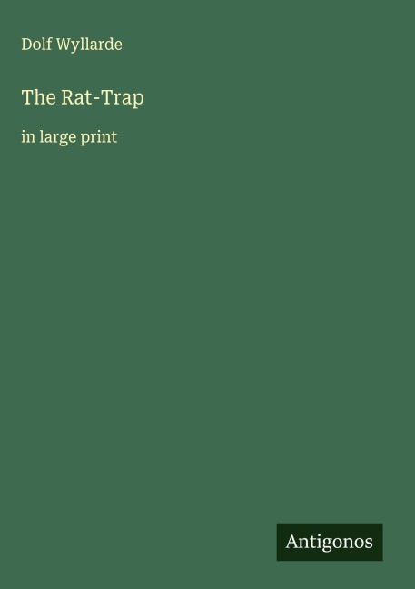 The Rat-Trap: in large print