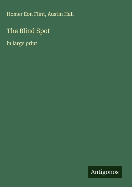 The Blind Spot: in large print