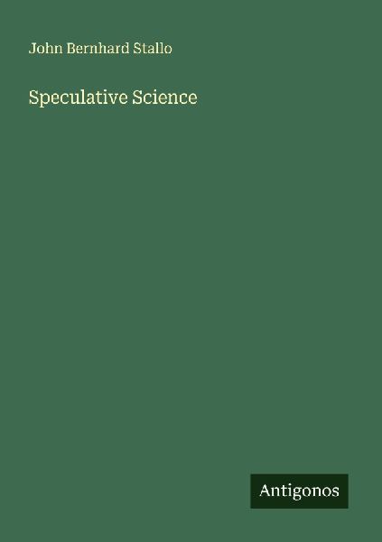 Speculative Science
