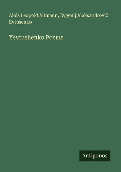 Yevtushenko Poems