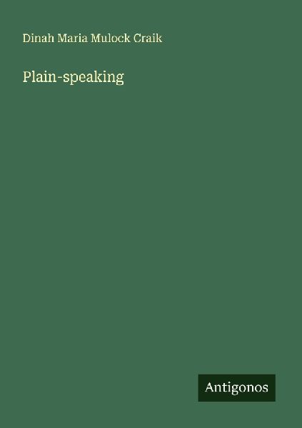 Plain-speaking