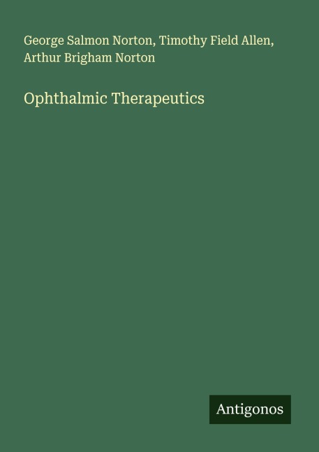 Ophthalmic Therapeutics