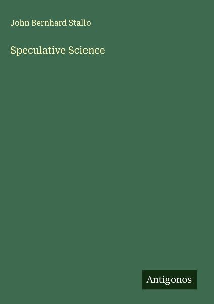 Speculative Science
