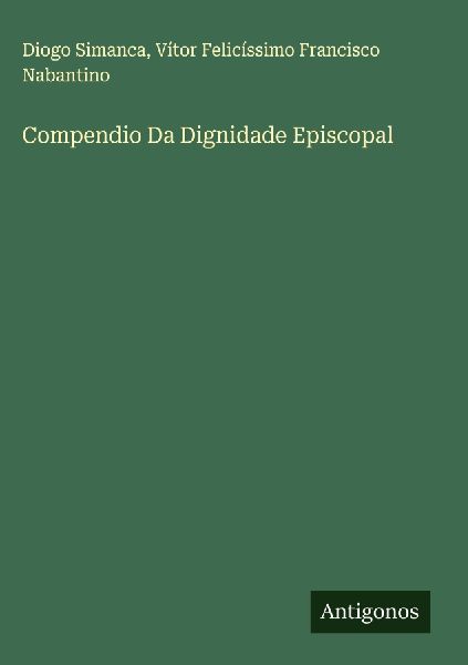 Compendio Da Dignidade Episcopal