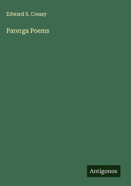 Parerga Poems