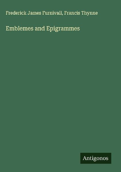 Emblemes and Epigrammes