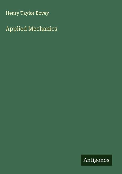 Applied Mechanics