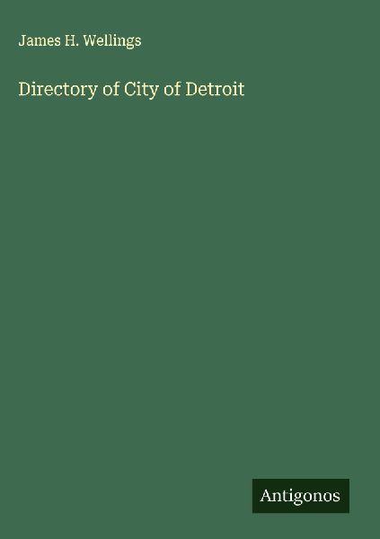 Directory of City of Detroit