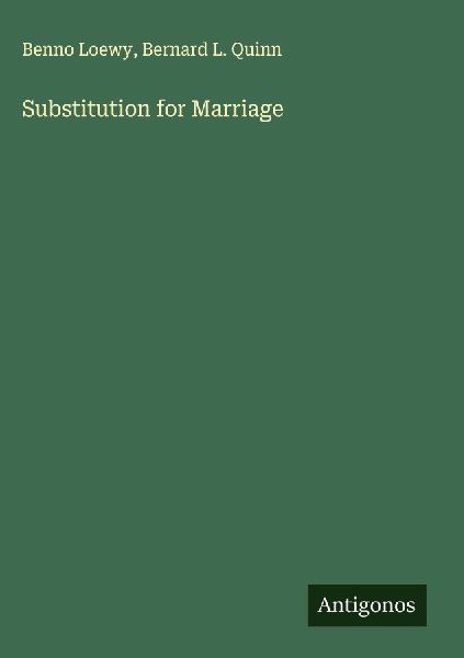 Substitution for Marriage