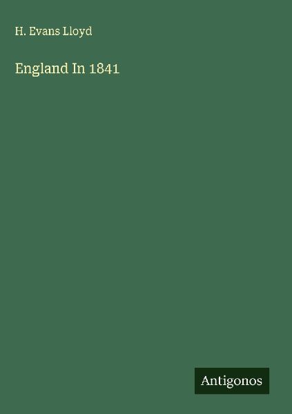 England In 1841
