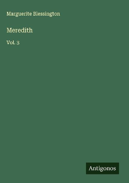 Meredith: Vol. 3