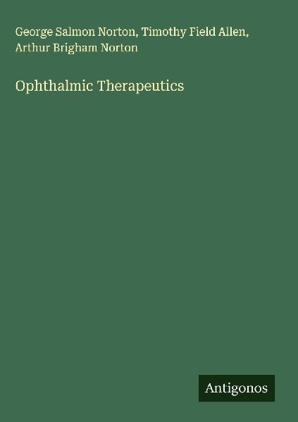 Ophthalmic Therapeutics