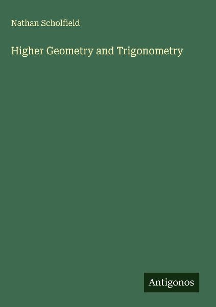 Higher Geometry and Trigonometry