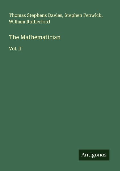 The Mathematician: Vol. II