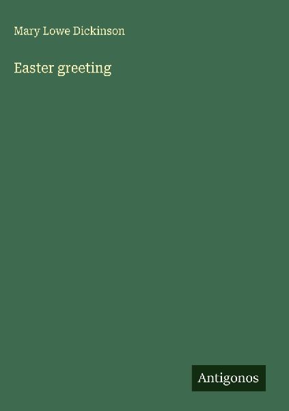 Easter greeting