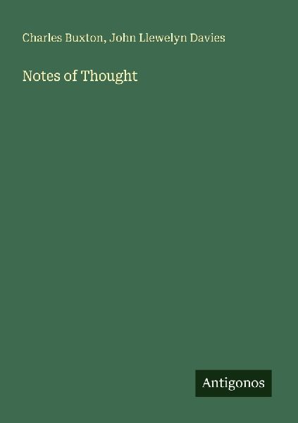 Notes of Thought
