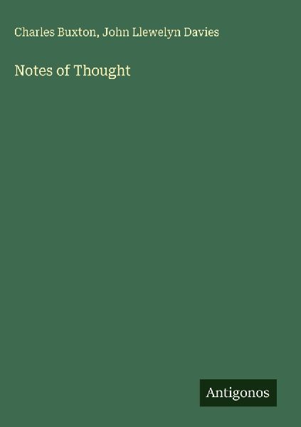 Notes of Thought
