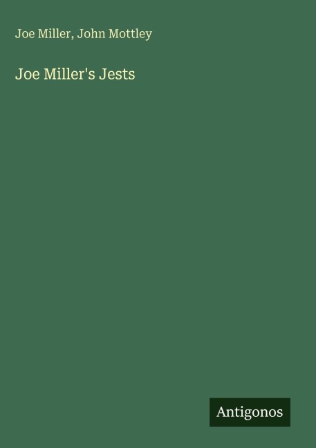 Joe Millers Jests
