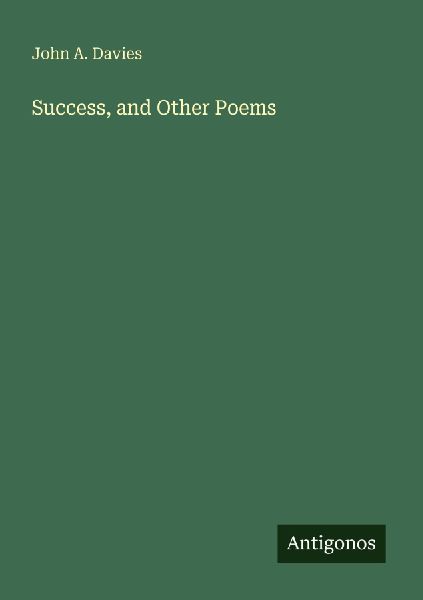 Success, and Other Poems