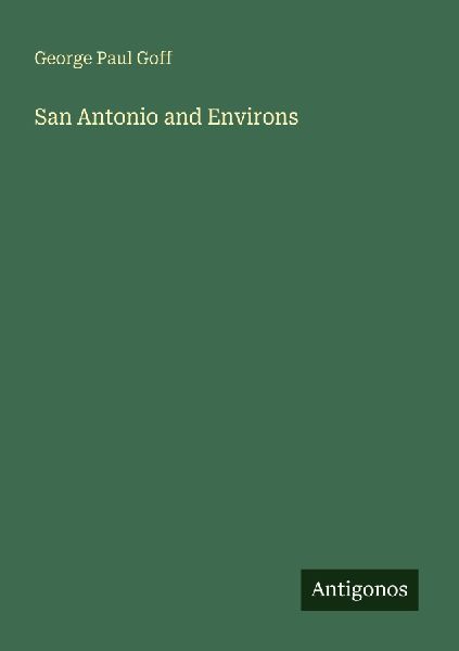 San Antonio and Environs